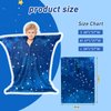 Sensory Body Sock for Kids,Sensory Sack for Relaxation, Focus,Sensory Integration,Body Sock (Large 56''×27'' Blue)