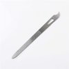 Stainless Steel Nail File and Nail Bed Cleaner Suitable for Professional Pedicure & Manicure 1Pack
