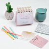Daily Affirmation Calendar, Undated Inspirational Desk Calendar, Inspirational Gifts for Women, Daily Affirmations for Women, Pink Gifts for Women, Daily Flip Calendar, Motivational Gifts for Women