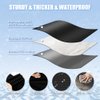 Sompaty Windshield Cover for Ice and Snow, Frost Guard Windshield Snow Cover, Performance Brake Kits with Side Mirrors Cover, Fits Most Cars, Trucks, Vans, SUVs and More 87 x 56 inches, Black