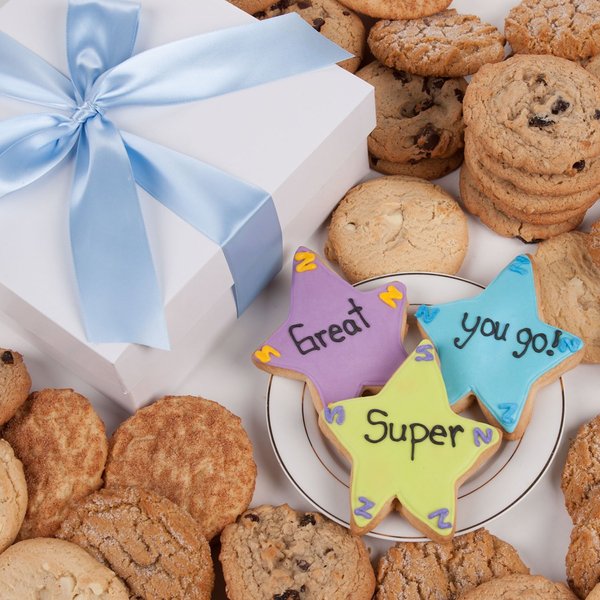 Super Stars Signature Cookie Gift Box- 12 Pc.