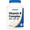 Nutricost High Potency Vitamin B Complex 460mg, 240 Capsules (3 Bottles) - with Vitamin C