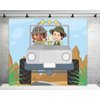 Travel Banner Backdrop Background Pretend Play Party Game Bon Voyage Adventure Awaits Theme Decor for Birthday Party Retirement Moving Relocation Wedding Party Favors Supplies Decorations
