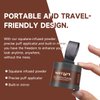Mifeloy 2 Pack Root Coverage Powder for Thinning Grays Hairline, Medium Brown - Quick Accurate Hair Root Touch-Up, Instantly Conceals Hair Loss, Travel Friendly