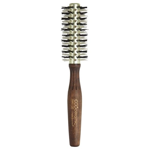 Olivia Garden Ecoceramic Firm Bristles Round Thermal Hair Brush (1 3/4")