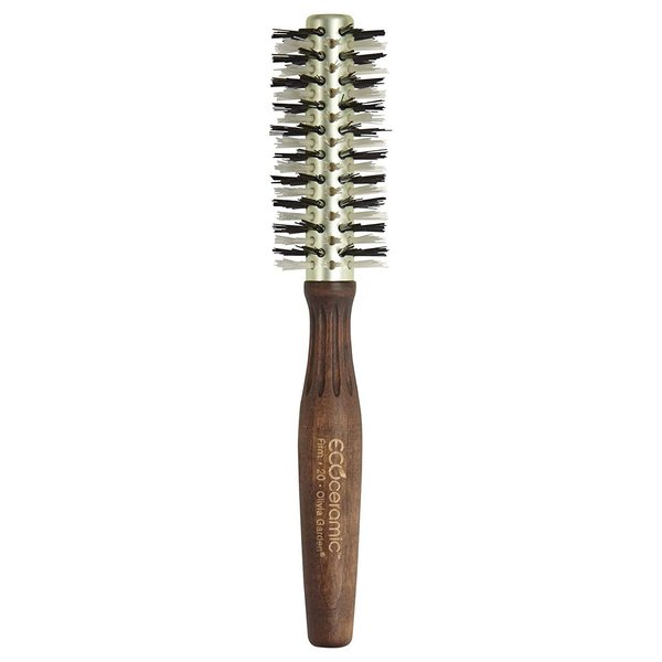 Olivia Garden Ecoceramic Firm Bristles Round Thermal Hair Brush (1 3/4")