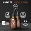 Viking Revolution Sandalwood Beard Oil for Men - Natural Mens Beard Oil with Argan Oil and Jojoba Oil - Beard Softener, Strengthens and Moisturizes - Beard Conditioner for Men (Sandalwood, 2 Pack)