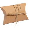 Bright Creations 50-Pack Pillow Boxes with Jute Twine - Kraft Paper Pillow Box for Jewelry, Wedding Party Favor, Pen, Gift Card (5x3 In)