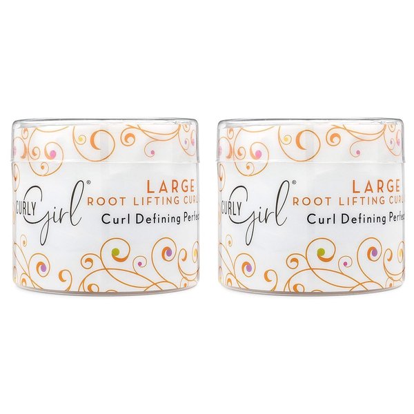 Curly Girl Hair Clips, 2pcs Volume & Root Lifting Curl Clips for Women, Curly Hair Care, Size: Claw, Style: Alligator, Bow Embellishment, 50 Count, Home Use, Solid, Clamp
