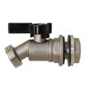 RAINPAL RBS006 Stainless Steel Rain Barrel Spigot (Quarter Turn Ball Valve)