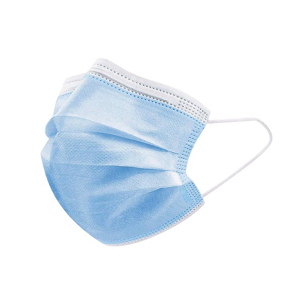 Serenelife 50 Count Disposable Kids Face Masks - Breathable 3-Ply Layers - Made from Non-Woven Fabric - Comfortable Earloops - Daily Use & Personal Care - Easy to Use & Disposable - For Kids (Blue)