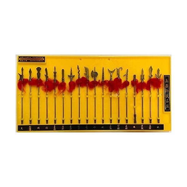 Chinese 18 Weapons of Martial Arts - Miniature Model - Metal - size : each model weapon is around 5.5" long