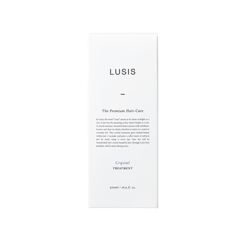 LUSIS, Crystal Hair Treatment, Conditioner, Silky and Moisture Rich Hair Clinic, Floral Scent, 500ml