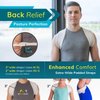 BraceAbility Clavicle Support Brace - Figure 8 Upper Back Brace Posture Corrector for Women and Men, Shoulder Straightener, Kyphosis Relief, Sling for Injuries and Fractures (Medium)