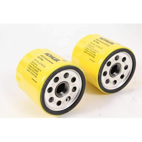 Kohler (2 Pack) 52 050 02-S1 Engine Oil Filter Extra Capacity For M18 - M20, CV11 - CV16, CH11 - CH16, LV560 - LV675, CV460 - CV490