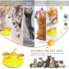 PUROSUR Multi-Level Interactive Self-Balancing Cat Toy – Dynamic Rotating Wand with Colorful Spheres, Designed to Encourage Exercise and Play, Stimulating Curiosity and Hunting Instincts