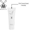 MÜHLE Organic Shaving Cream | Natural Shaving Cream with Argan Oil & other Essential Oils | TSA Travel Size Friendly | BDIH Certified | 100% Vegan | 75mL (2.5 oz) Squeeze Bottle