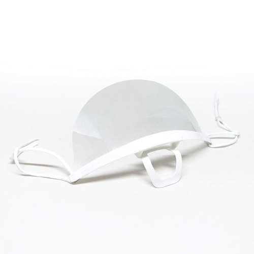 SanwaTech 609 - [10 Pack + 5 replacement lenses] - Anti-Fog Transparent Sanitary Open Face Guard - Use As Chef Mask - Food Mask - Food Service Mask - Cooking Mask - Beauty Salon Mask - Barbershop Mask