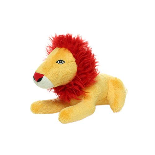 MIGHTY- Safari Lion - Squeaker-Multiple Layers. Made Durable, Strong & Tough. Interactive Play Dog Toy (Tug, Toss & Fetch). Machine Washable & Floats