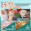 EMOME Kids Temporary Tattoos Set, 56 Sheets Kids Tattoos Designs for Boys and Girls Birthday Party Decorations Games, Kids Party Favors Fake Tattoos Bulk (Glitter)