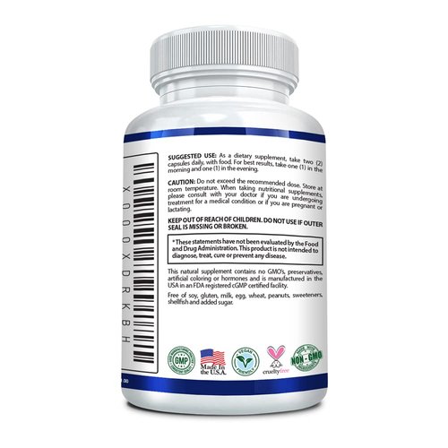 Research Verified Body & Breath Natural Deodorant & Freshener - Bad Breath & Body Odor Supplement - 60 Capsules (1 Month Supply)