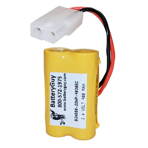 Nickel Cadmium battery 2.4v 900mAh ~ BGN800-2DWP-9030EC replacement battery (rechargeable)