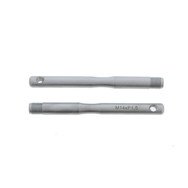ABN Wheel Hanger Pin Set - 2 Pack Wheel Stud Alignment Guide Tool M14 x P1.5 Wheel Stud Pilot Pin Wheel Mounting Guide