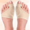 Bunion Corrector for Women & Men - Bunion Pads Relief Orthopedic Sock Cushion Sleeve Splint Gel Protector Support Brace w/ Non-Slip Grip - Bunion Remover Toe Guard - Fix Hallux Valgus Med. 2 Pcs
