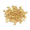3D Nail Art Accessories, 100pcs Metal Bees Nail Charms 3D Nail Art Decoration Gold Alloy Nail Charming Stickers Gold Nail Decals Manicure DIY Nail Art Supplies(Gold (100 pieces))