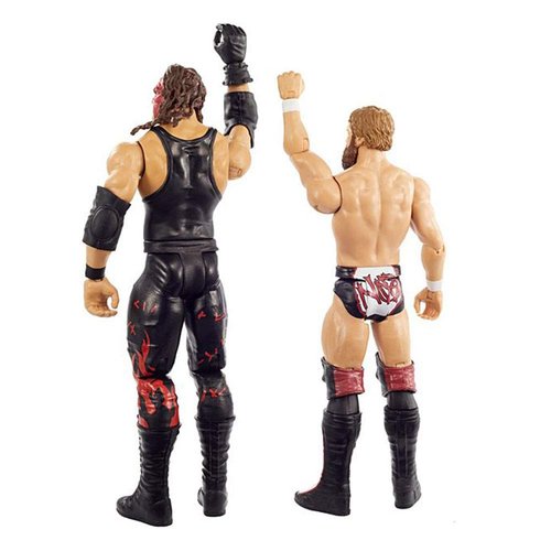 WWE Daniel Bryan & Kane Wrestlemania 29 Battle Pack Two Rival 6-inch (15.24) Action Figures with Articulation, Life-Like Detail, Authentic Ring Gear, 2 Chair Accessories