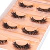 DYSILK Cat Eye Lashes False Eyelashes - Mink Lashes 5 Pairs 6D Lash Extension Kit Fluffy Lashes Fake Eyelashes Natural False Lashes Reusable Mink Lashes | Cat-Eye 8-15mm