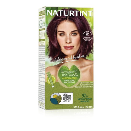 Naturtint, Hair Color Permanent Mahogany Chestnut 4M, 5.6 Fl Oz