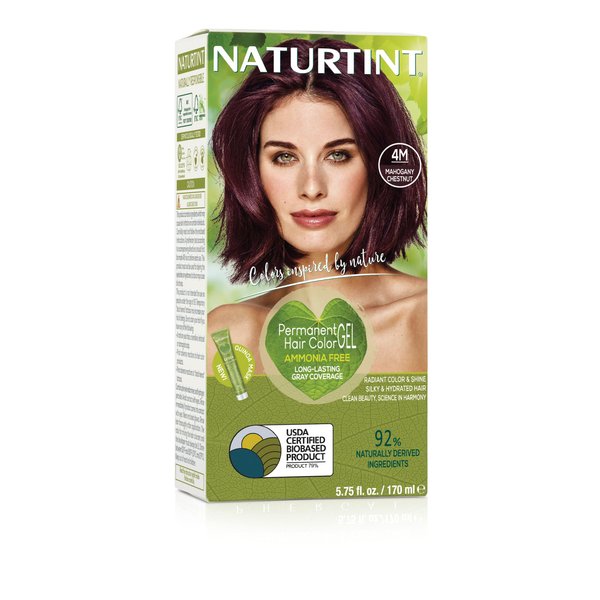 Naturtint, Hair Color Permanent Mahogany Chestnut 4M, 5.6 Fl Oz