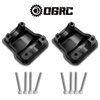 OGRC Brass Axle Differential Cover Front Rear Diff Cover Case for Traxxas TRX4M 1/18 RC Crawler Upgrade - 17.4g/2pcs