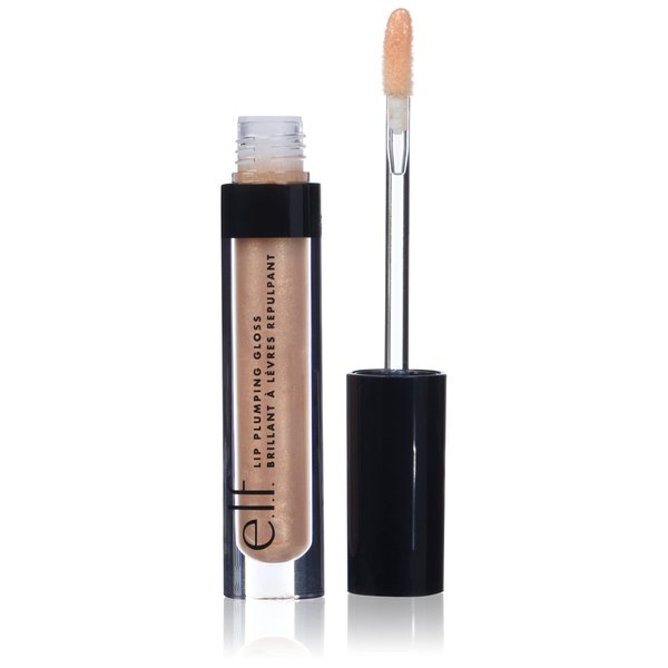 Elf Cosmetics Lip Plumping Gloss, Champagne Glam, 0.09 Ounce