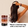 Randota Hair Ties No Damage, 15PCS Ponytail Holders, Hair Rubber Bands No Damage, Thick Hair Ties, Elastic Hair Ties for Thick Hair, Braided Hair Bands for Women’s Girls Hair