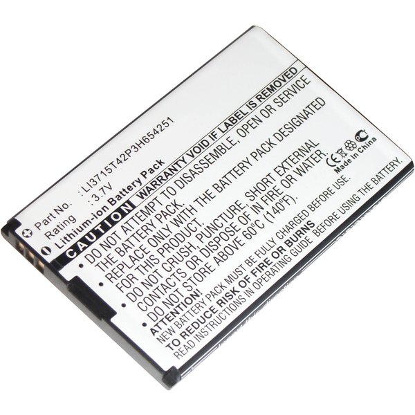 ULTRALAST Wireless Router battery for ZTE: LI3715T42P3H654251, A6, AC30, MF30, MF60, MF61, LI3715T42P3H654251, D800, D810, F165, N960, R750, U215, U230, U232, U720, U722, U728, U900