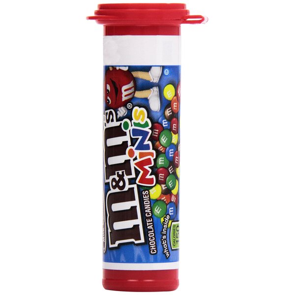 M&M's Milk Chocolate Minis Candy, 1.08-Ounce Tubes (Pack of 24)
