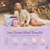 ExSoullent V Steam Herbs - 100% Natural Vaginal Steam, 10 Yoni Herbs Aurora Bliss Blend with Filter Bag | Soothe. Rejuvenate. Heal (2-4 Steams)