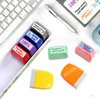 Teacher Stamps for Grading Motivational Teacher Self-Inking Stamp Set Encouraging Signature Stamp for Classroom Supplies 8Pcs