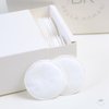 Bella Romani Cotton Rounds Makeup Remover Pads - Pack of 200 - Organic Pads, Lint Free, Eco-Friendly, Compostable, Unique Triple Layers & Ultra Soft - Nail Polish Remover, or Baby Care Pad