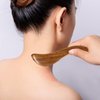 yueton 2PCS Sandalwood Scraping Board Wooden Gua Sha Board Gua Sha Facial Body Massage Tool for Face and Body Treatment, Relieve Tensions and Reduce Puffiness