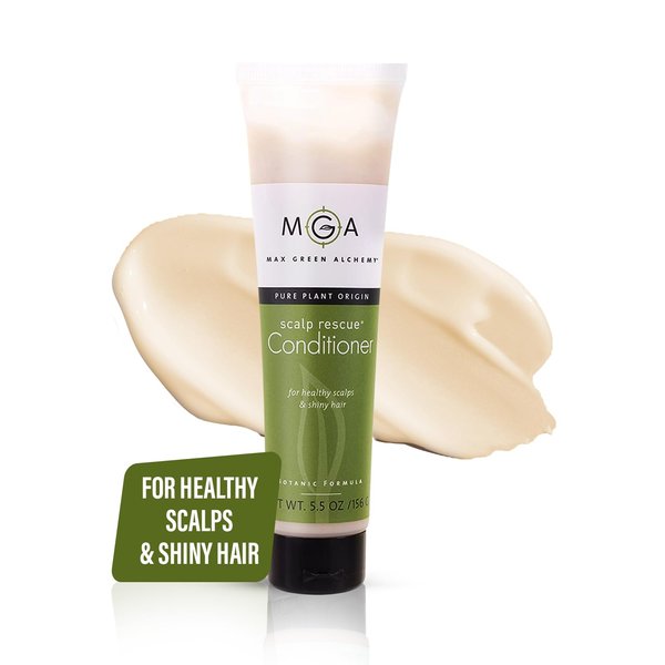 MGA Vegan Hair Conditioner - Organic Formula with Tea Tree for Healthy Hair | Hair Care Product with Natural Herbal Scent | Parabens Silicone & Sulfate Free Conditioner | Unisex | 5.5 Fl Oz