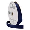 Berwick Offray 7/8" Wide Double Face Satin Ribbon, Navy Blue, 100 Yards