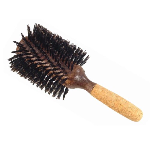 Boyd's Cork Handle Hair Brush, for Blow Drying and Styling- Diameter- 95mm