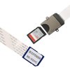 PinQiongZhe SD Card Extension Cable Adapter SD Male to Female Flexible Flat FFC Extension Cable Adapter for Car GPS, Car DVD, Large Mechanical Equipment (9.8in/25cm)