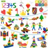 FUBAODA Kids 600pcs Set Building Blocks Construction Toy - Learning Playset STEM Educational Kit Child Branin Development Preschool Kindergarten Toy