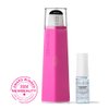 DERMAFLASH DERMAPORE+™ Ultrasonic 2-in-1 Pore Extractor and Serum Infuser, Pop Pink