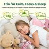 Liposomal GABA L-Theanine Drops for Kids - Liquid GABA Supplement with Magnesium, Chamomile, Lemon Balm & Vitamin B6 - Support Relaxation, Focus & Stress Relief for Kids & Adults - Pineapple Flavor