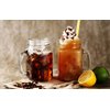 HOMYHEE No Mess Cold Brew Coffee Filters - 100 Count Disposable Fine Mesh Brewing Bags for Concentrate/Iced Coffee Maker, French/Cold Press Kit, Hot Tea in Mason Jar or Pitcher, 4 x 6 Inches